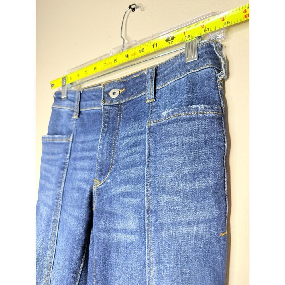 Anthropologie Pilcro And The Letterpress Jeans Womens 25 Mid Rise Denim Legging - Picture 4 of 11